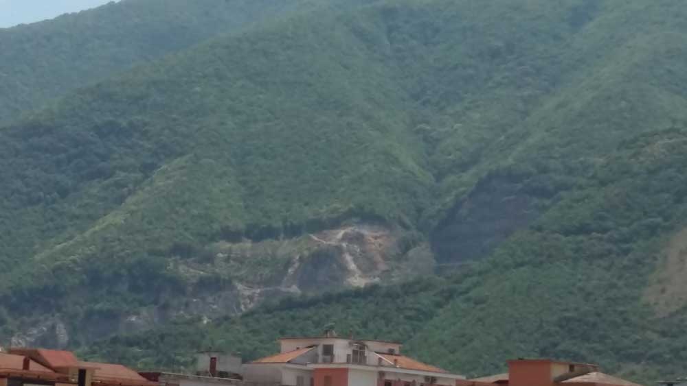 Stessa zona interessata piu recente