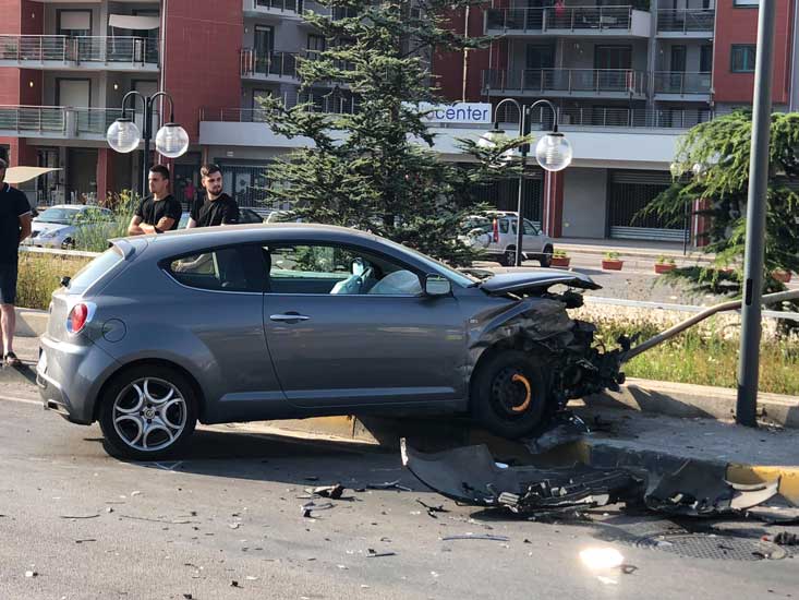 incidente via rea 07lug 2