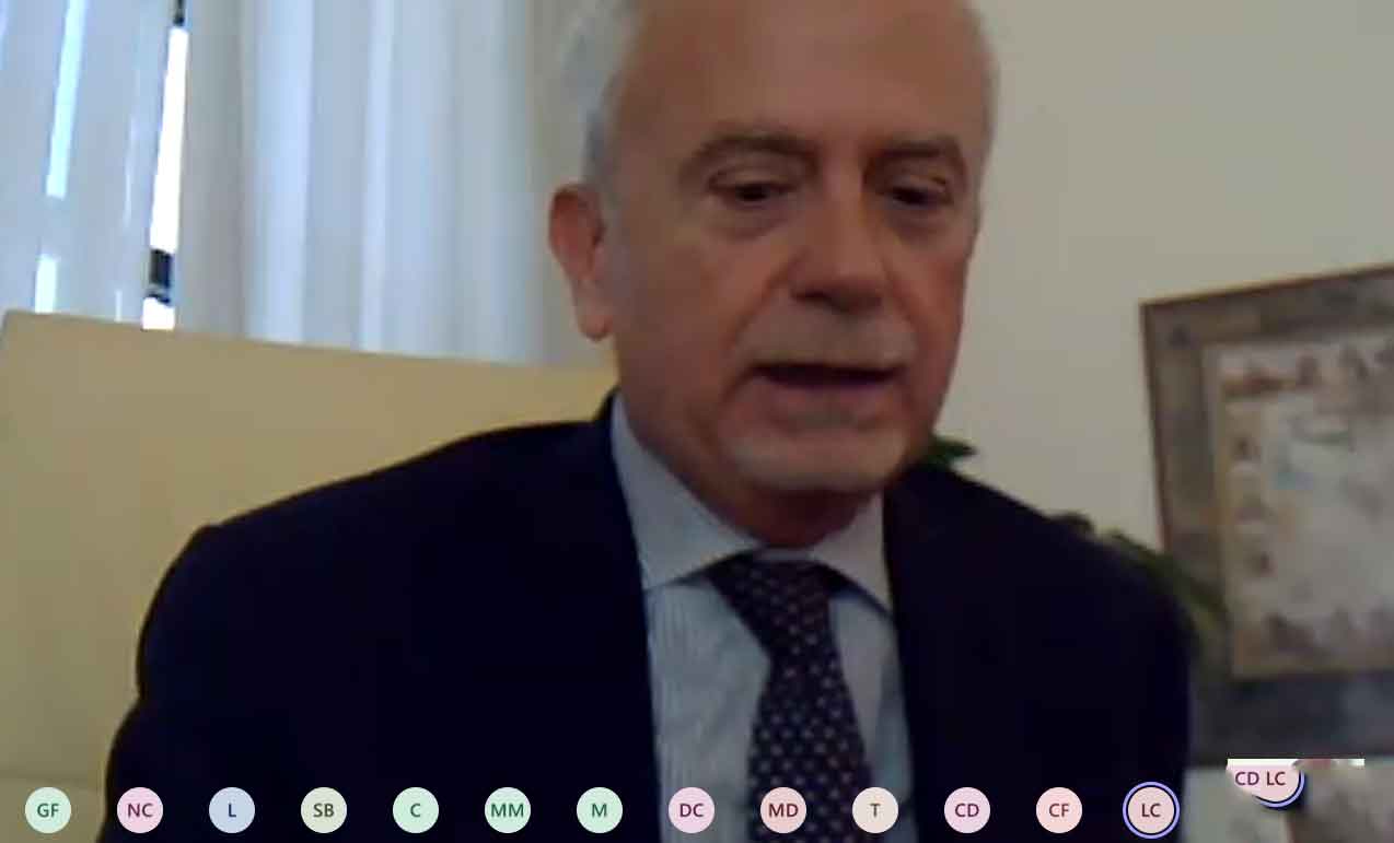 procuratore borrelli teleconferenza