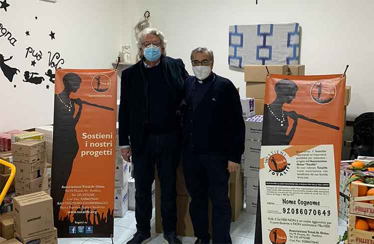 Roberto Godas con don Ciro Galisi