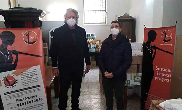 roberto godas con don raffaele ferrentino