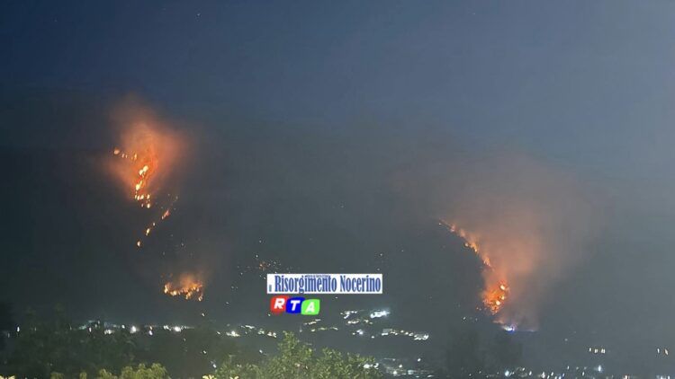 Incendi a Sarno, gli ultimi aggiornamenti