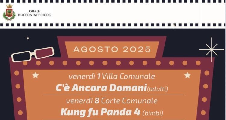 “Estate insieme” al via stasera col cineforum in villa comunale