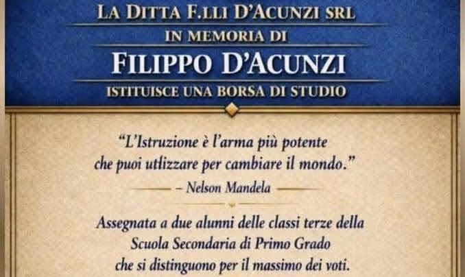Nocera Superiore, lunedì 29 giugno il premio “Filippo D’Acunzi”