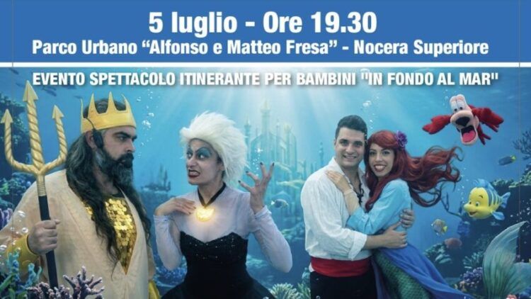 Nocera Superiore, domani “La Sirenetta” al parco urbano