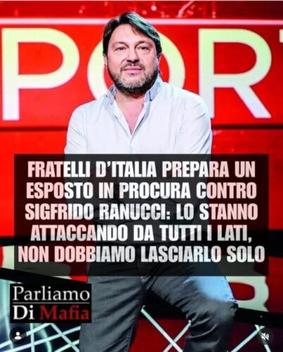 Sigfrido Ranucci e la solitudine di chi dice la verità: quando essere vittima non basta a essere protetti